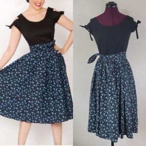 Bernie Dexter retro boomerang swing dress